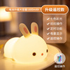 Silica gel rabbit for bed, children's atmospheric night light, creative gift, Birthday gift
