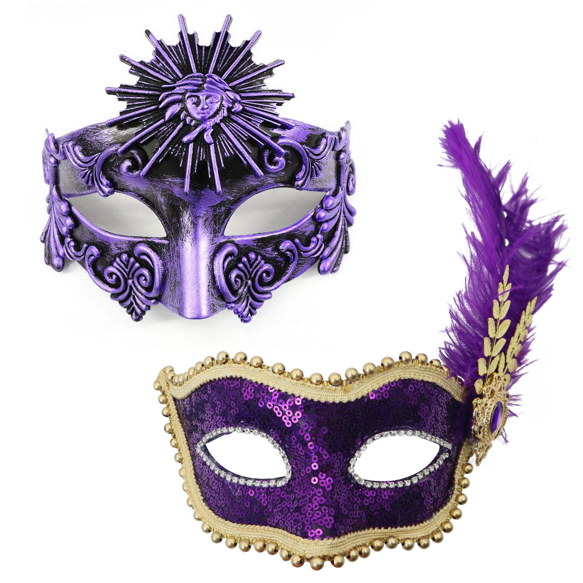 Amazon venta caliente carnaval borde lateral plumas metálicas mariposas retro máscaras de mitad de cara romana baile de maquillaje