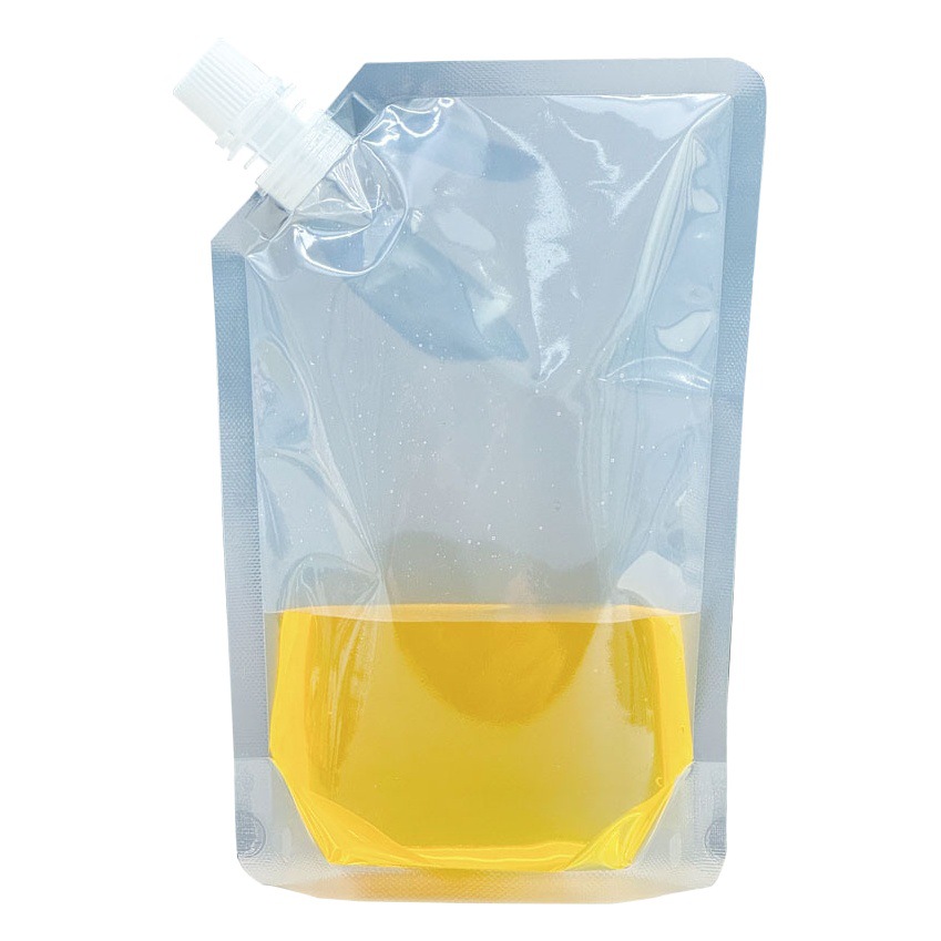 Bolsa de boquilla de bebida de cerveza oblicua bolsa de sopa de ciruela agria Medicina Tradicional China calefacción bolsa de embalaje sellada bolsa de embalaje de leche de soja