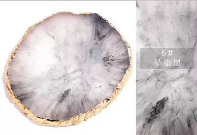 Tool Palette, Dırnaq bəzəkləri - 06-sizzy-black-and-white-round-a833-resin-palette