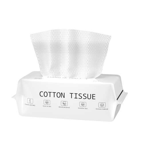Factory wholesale [extra thick cotton face towel] disposable facial cleansing towel cotton soft towel makeup remover cotton beauty facial towel