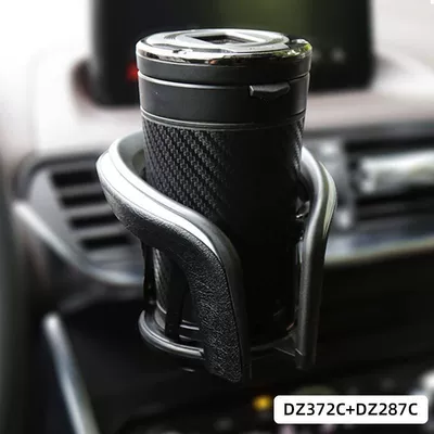 Holder Car Ashtray Holder, Car cup holder/beverage holder - combination-luxury-water-cup-holder-solar-ashtray