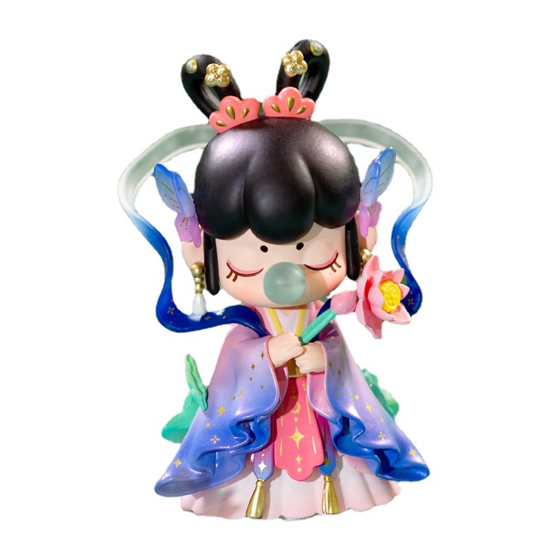 Ruo Lai nanci caja ciega mano original marea nacional muñeca de estilo antiguo regalo creativo caja ciega personalizada juguete personalizado