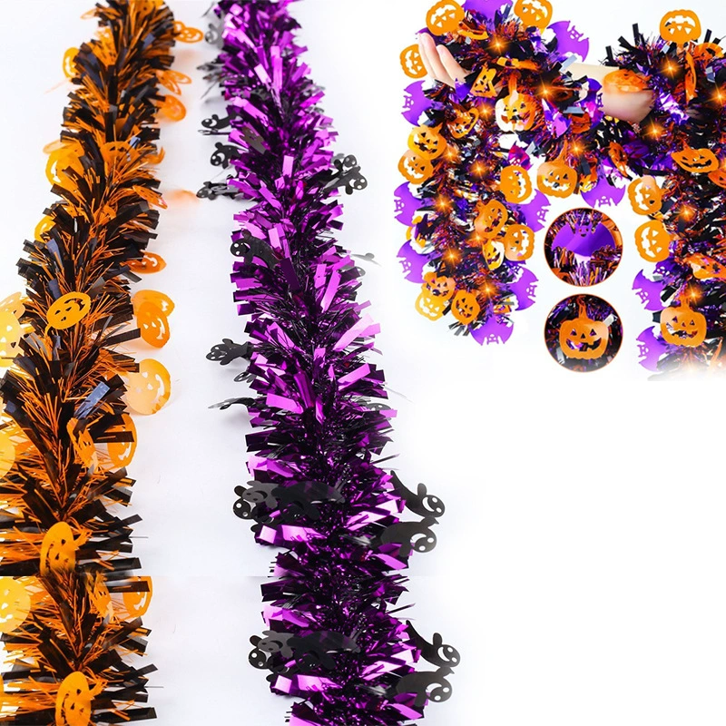 Вечеринка Chenlin украшает цветные полоски тыквы призрачные шерстяные полоски