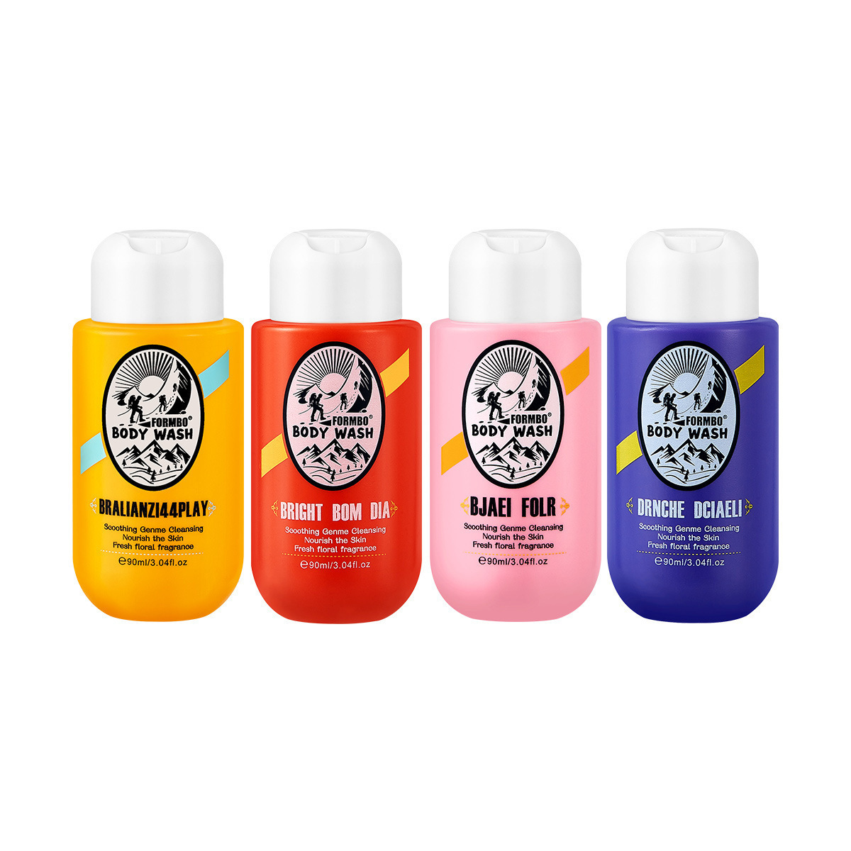 Plataforma transfronteriza FANGBAO FORMBO Brasil perfume jaqueta de baño caja humectante 90ML fábrica comercio al por mayor image 5