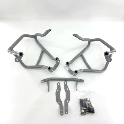 protection accessories, Motorcycle bumper - 1200gs-special-lower-guardrail-with-silver-paint-export-quality-can-be-installed-separately