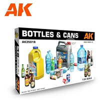 AKģ�� 1/35 �龰�����ڷ�С��� ˮƿ/ơ��ƿ AK35018