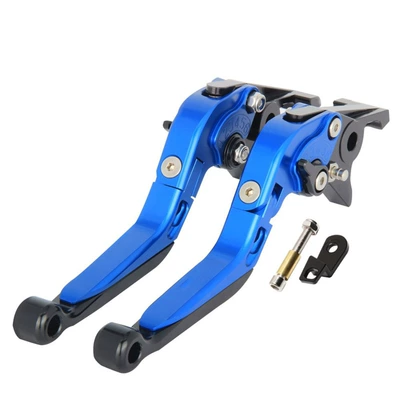 Motorcycle brake clutch horn Motorcycle Handle Cover - blue-blue-black