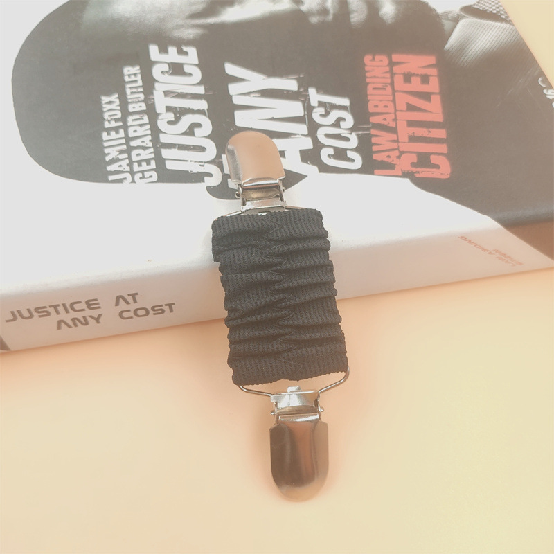 Amazon nuevo suéter clip plisado banda elástica cardigan clip vintage chal clip de moda clip fijo