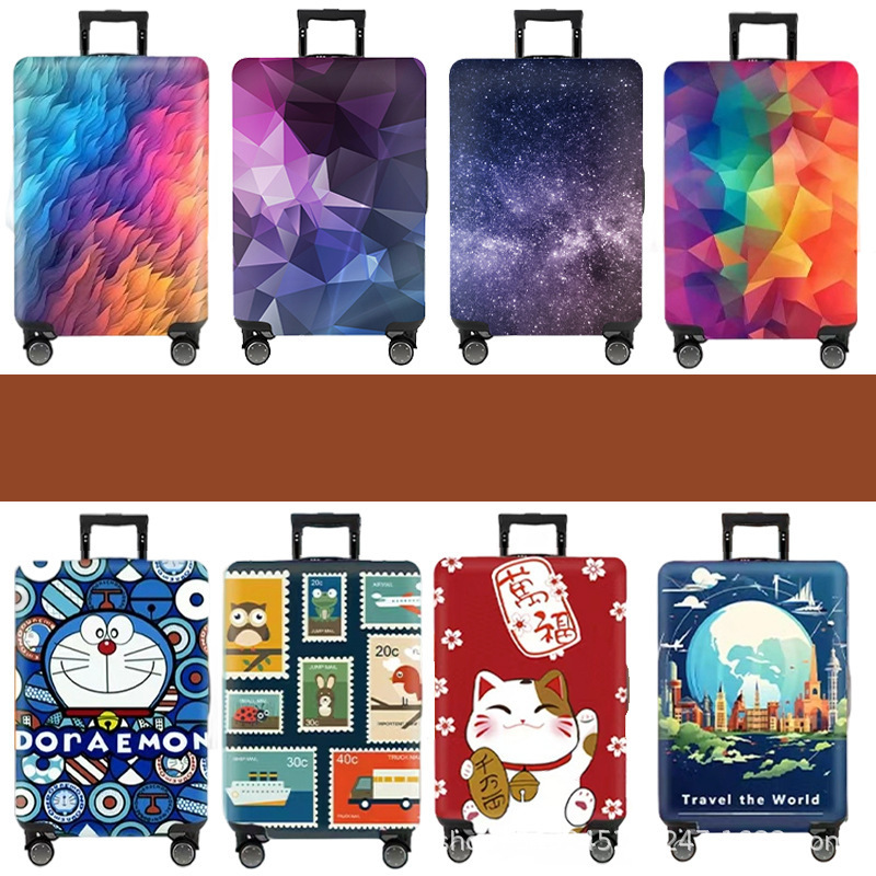 Thickened wear-resistant elastic suitcase cover luggage travel case protective cover 20/24/28/ 30inch universal Thickened wear-resistant elastic suitcase cover luggage travel case protective cover 20/24/28/ 30inch universal