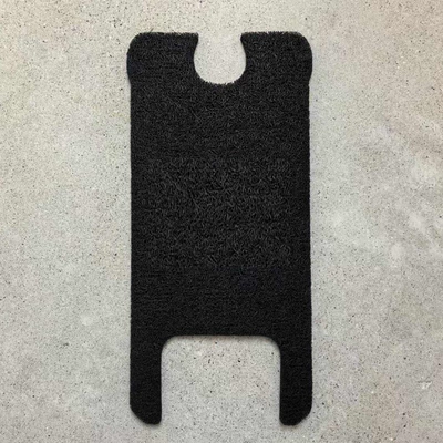 Cartoon Waterproof Non-Slip Special-Purpose — Electric vehicle foot mat - pure-black-yadea-c20-special-foot-pads