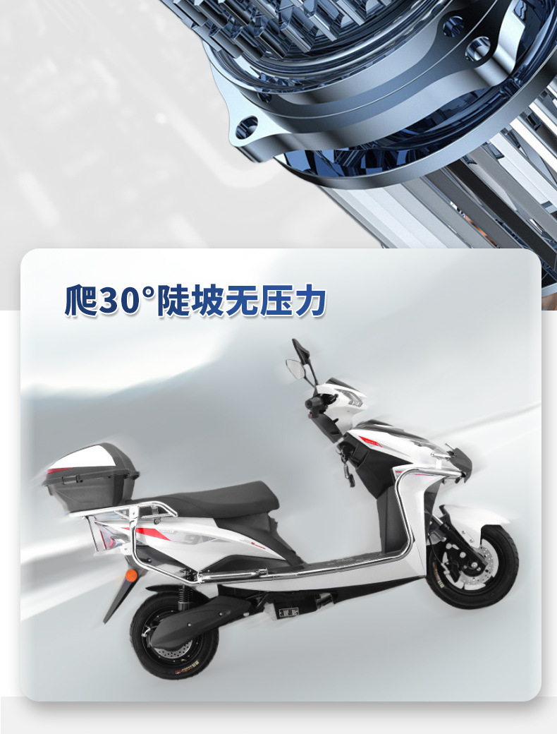 Cross-Border War God Electric Vehicle Electric Motorcycle Adult Men and Women Pedal Takeaway Climbing Electric Motorcycle Commuting Electric Vehicle Batch