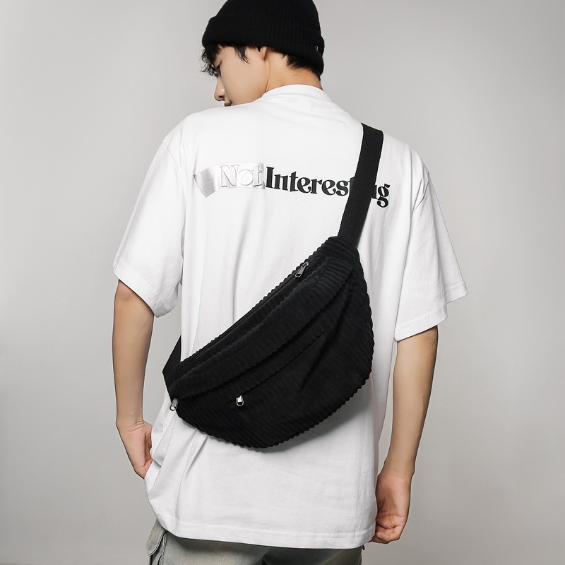 Demi-season Japanese shoulder bag
