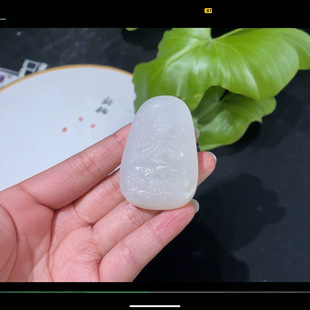 [Guanyin Blessing] Boutique Hotan Jade, Delicate and Oily, Exquisite Workmanship 250122T Specification: 6