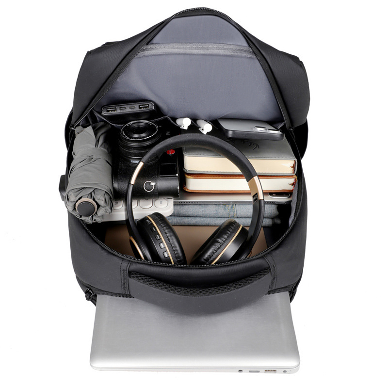 Viaje de negocios simple mochila manga tirón mochila portátil de viaje multifuncional para hombres y mujeres bolsa de computadora portátil de viaje