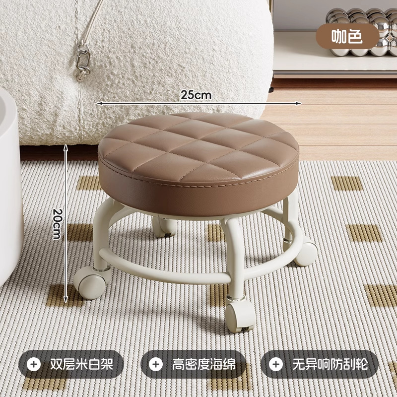 브라운 [두꺼운 시트 쿠션] 더블 레이어 바텀 프레임 저소음 풀리 고품질 [업그레이드 된 두꺼운 시트 쿠션] 3 년 보증