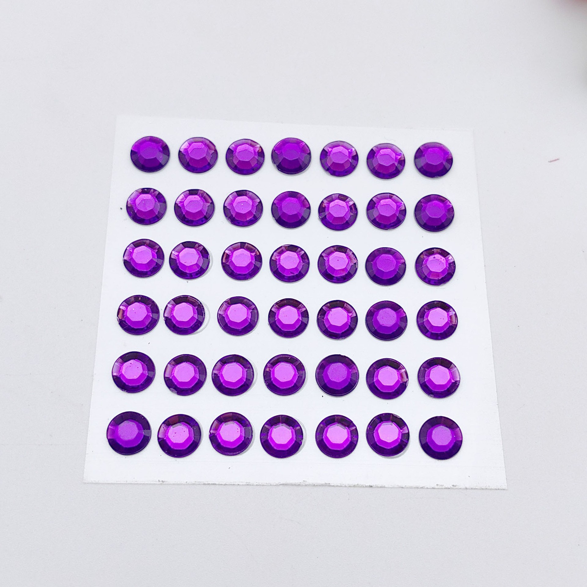 42 8MM 라운드 드릴-다크 퍼플