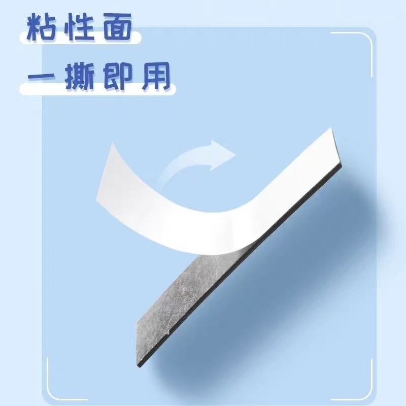 正方形の円形の柔らかい磁石の磁気はパッチDIYアクリルの冷蔵庫を貼って材料の四角の5cmの長方形を貼ります。