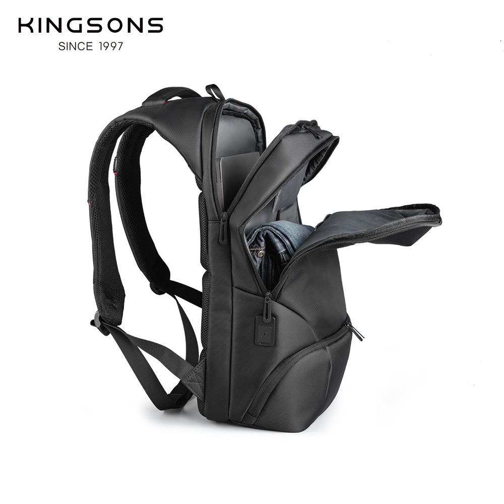 Men's Expandable Travel Backpack With Shoe Compartment For Business_voghion.com