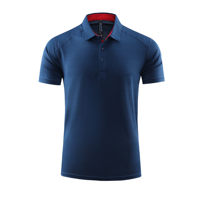 Camiseta deportiva de secado rápido, polo de manga corta para hombre, top de verano para correr, uniforme de equipo de entrenamiento de gimnasio elástico para mujer, informal y versátil