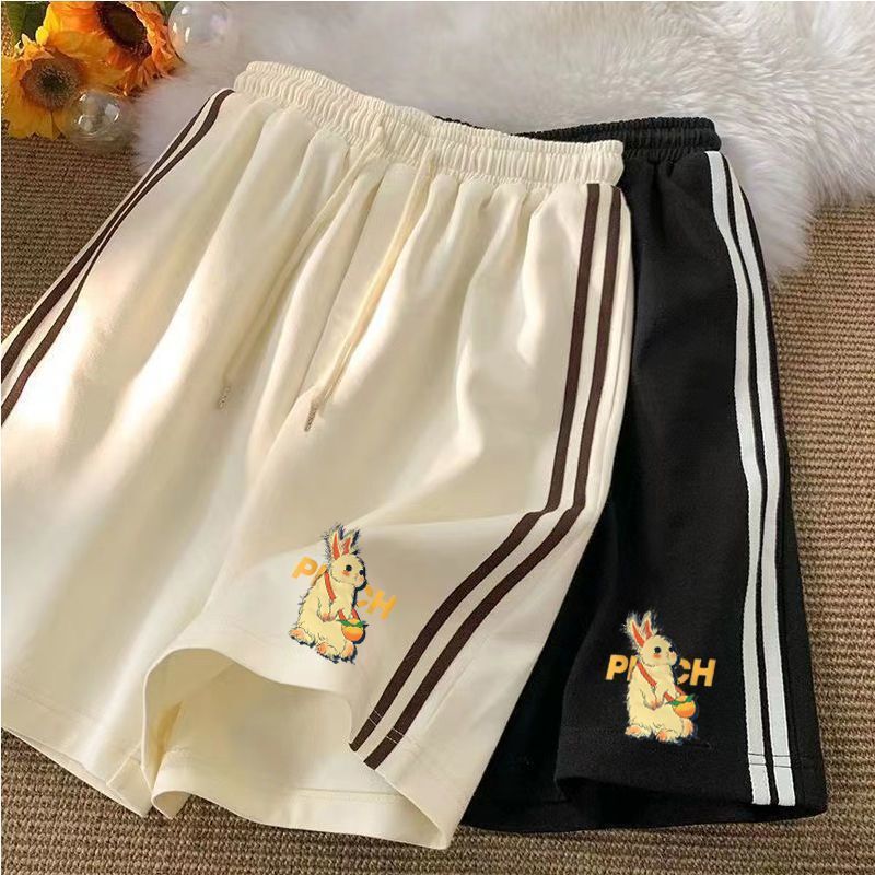 Ins Fashionable Summer New Sports Casual Shorts for Children Hong Kong Style Loose All-match BF Pants for Couples Outer Wear