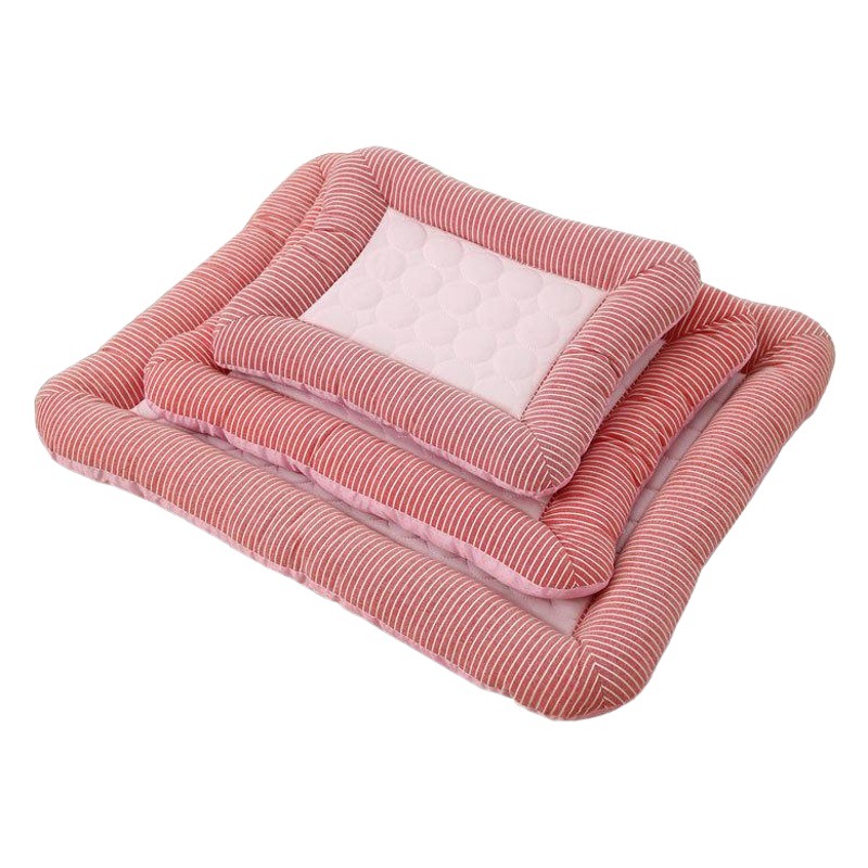 Factory Direct Supply summer pet cooling mat medium and small dog nest dog mat cat ice silk sleeping mat pet cooling supplies