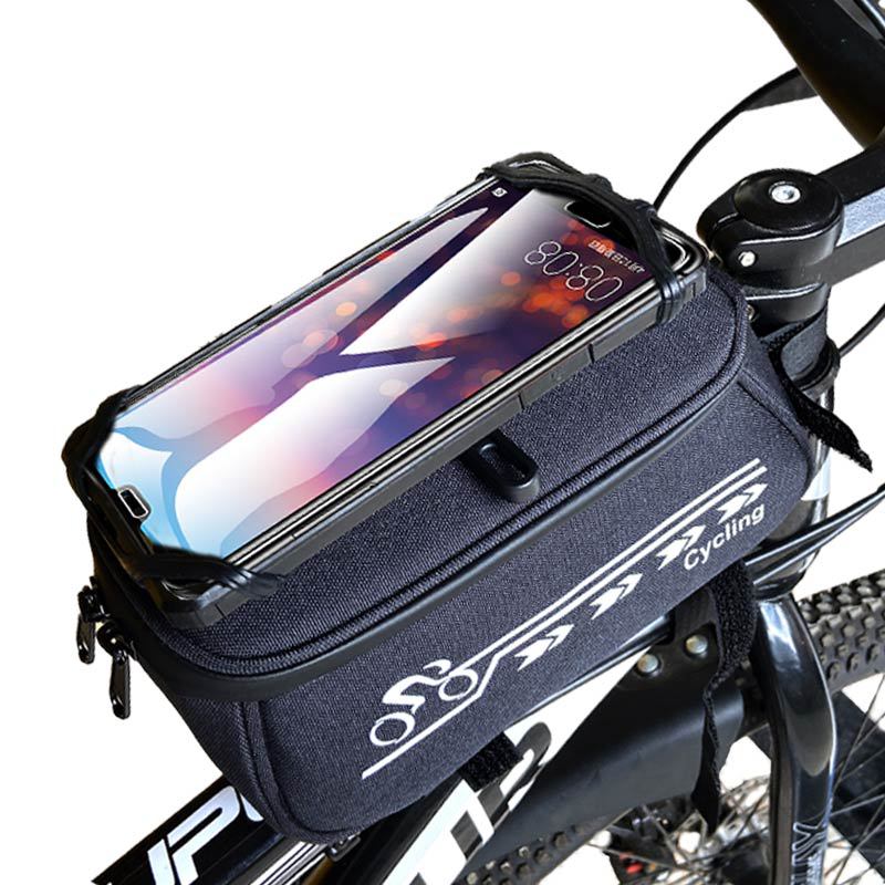 自行车前梁包山地车包硬壳手机包马鞍包上管包骑行装备配件公路车