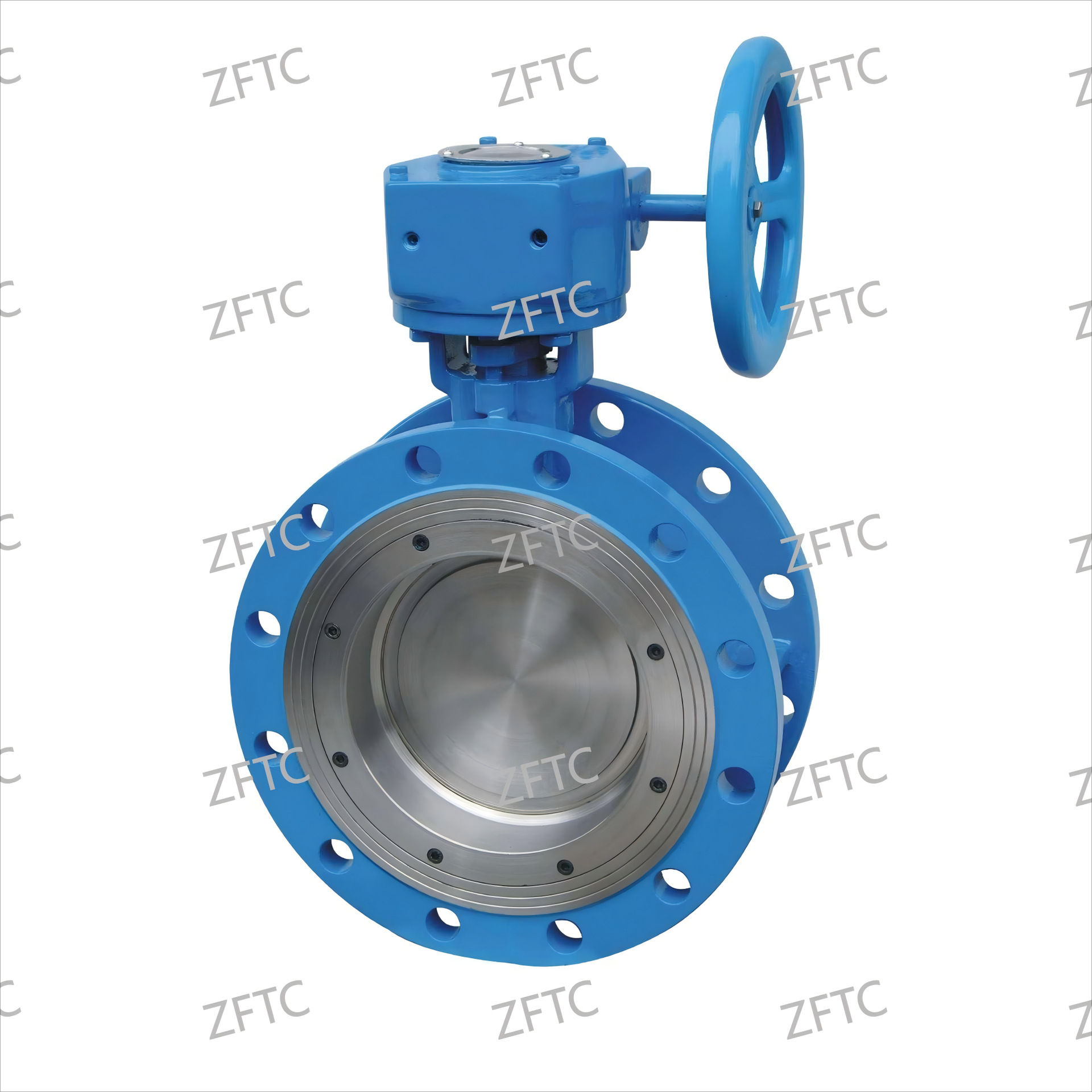 ZFTC金属蝶阀不锈钢材质耐腐蚀性强，可用于输送腐蚀性介质