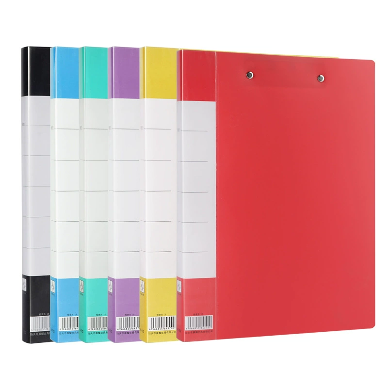 A4 Folder Data Book Double Powerful Folder Student Thicked Folder Test Paper Turn on Office Supplies Wholesale
