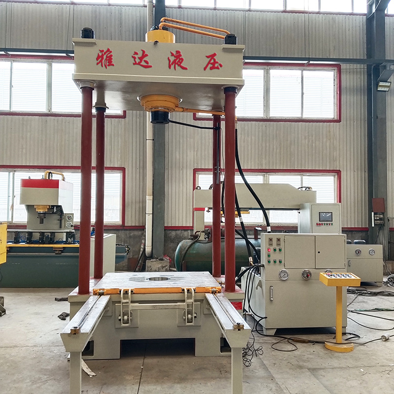 移动工作台液压机500吨二梁四柱液压机500T大开口二梁四柱压力机