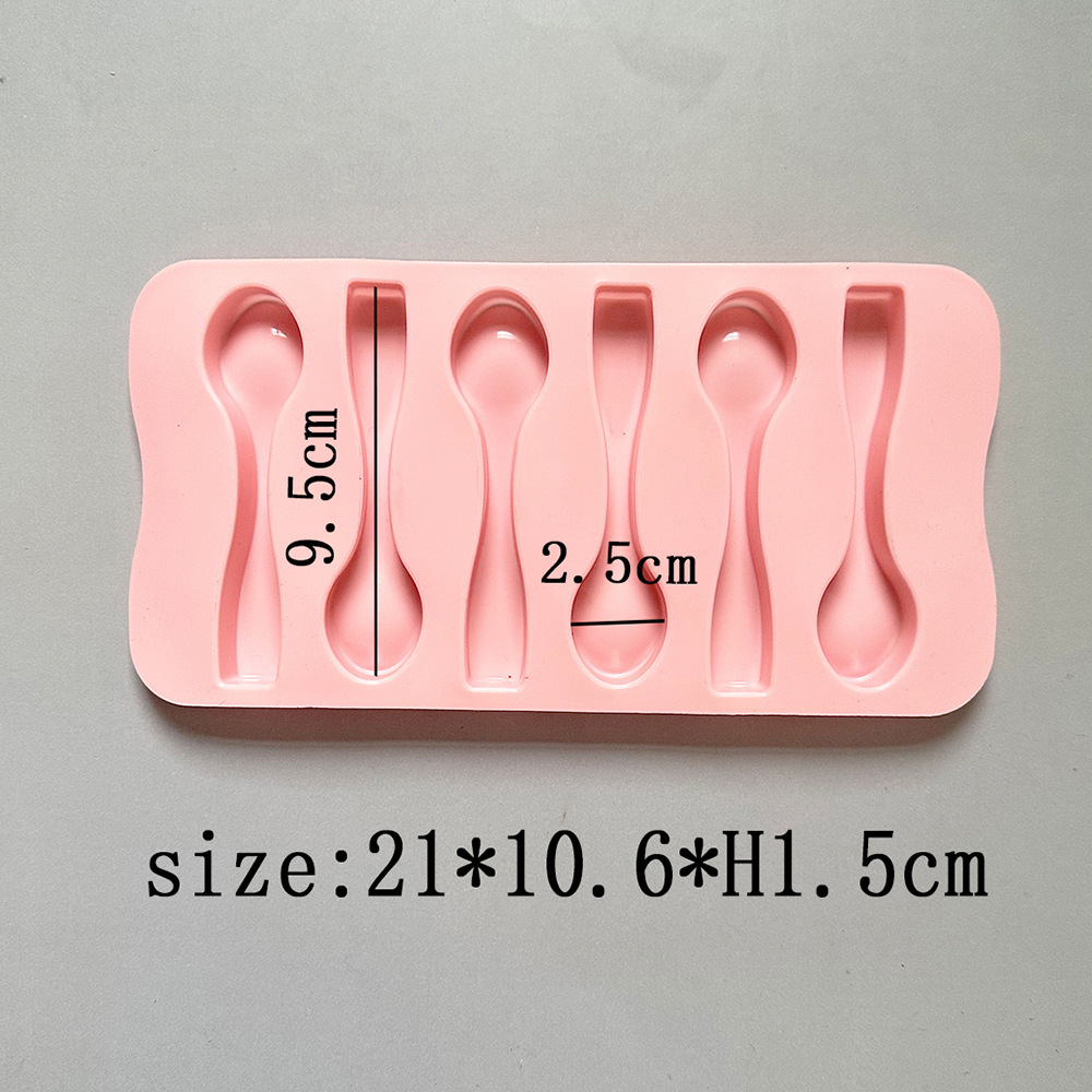 6 sopa de chocolate 358 molde de silicona para pastel molde de pan de jalea hecha a mano herramientas de horneado