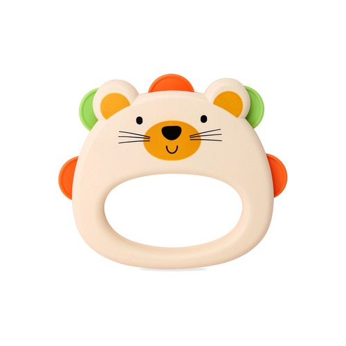 Infant hand rattle can bite molar teether baby educational catch training toy baby teether rattle set