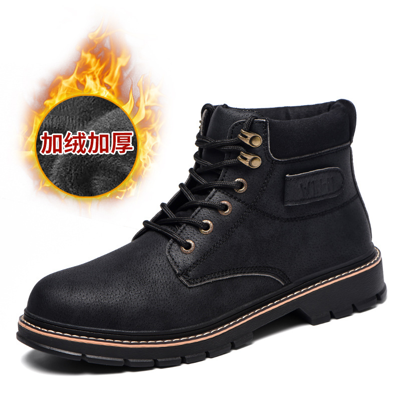 Zapatos de trabajo de verano para hombre, resistentes al desgaste, ligeros, de caña alta, transpirables, con puntera de acero, anti-golpes, anti-pinchazos, zapatos de trabajo para obras de construcción, estilo veraniego