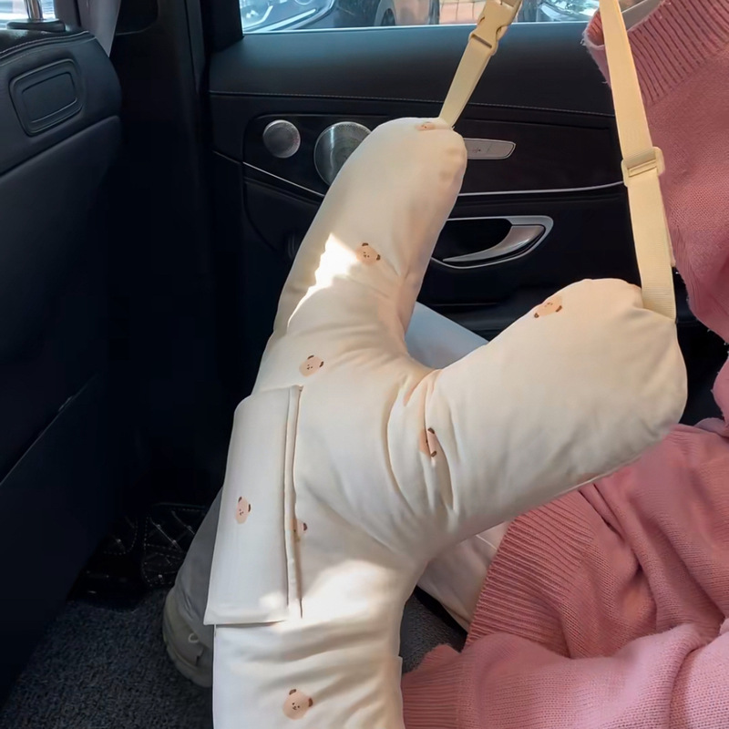 車用枕、長距離自動運転首保護、かわいい漫画の女の子、後部座席の車の睡眠、子供用保護卸売|undefined