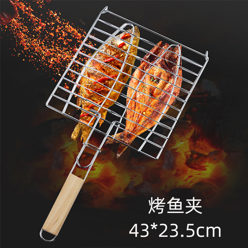 Accesorios de barbacoa Clip de carbono de alimentos cepillo de barbacoa aguja de barbacoa condimentos de barbacoa herramientas de barbacoa desechables suministros de paquete completo