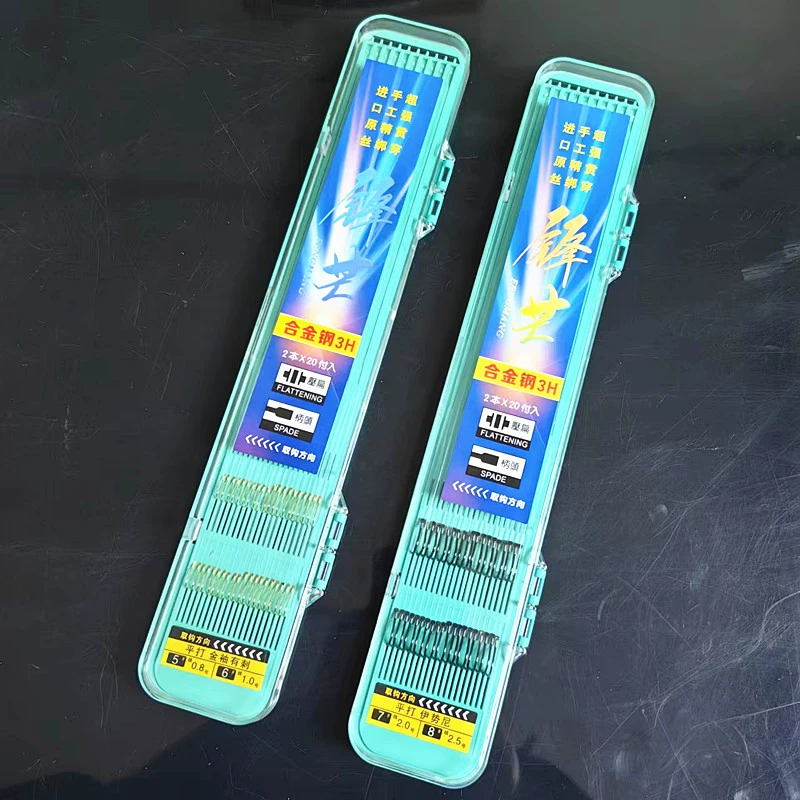 Оптовая Продажа с фабрики связанный рыболовный крючок 45 см 20 пар в штучной упаковке плоский рыболовный крючок Золотой рукав isini Golden Sea Xi поднить