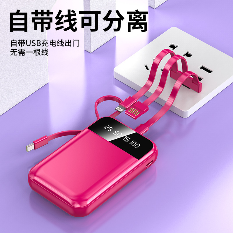 2025 新しい超薄型パワーバンク 20000 mAh ミニ大容量コンパクトポータブル電源|undefined