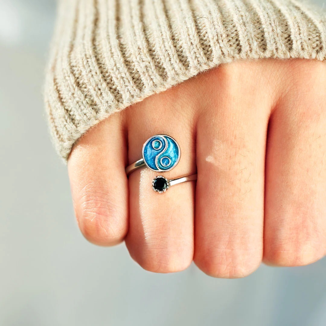 1 Piece Quantity 925 Sterling Silver Gossip Open Rings