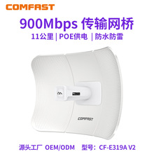 COMFAST CF-E319A V2 大功率900M户外11K公里CPE无线网桥5.8G监控