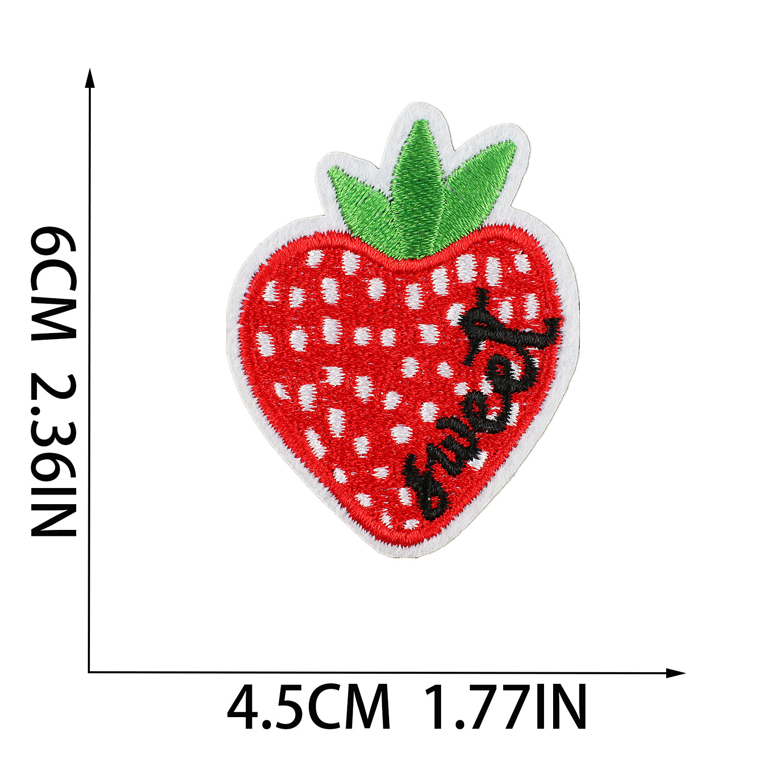 3g Weight Clothing Sticker Patches Classification 1 Piece Quantity Dacron thread Material Cherry, Strawberry Pattern Casual, Elegant, Cute Style Embroidery Craft 1 Piece Casual Elegant Cute Cherry Strawberry Dacron Thread Clothing Sticker Patches 23