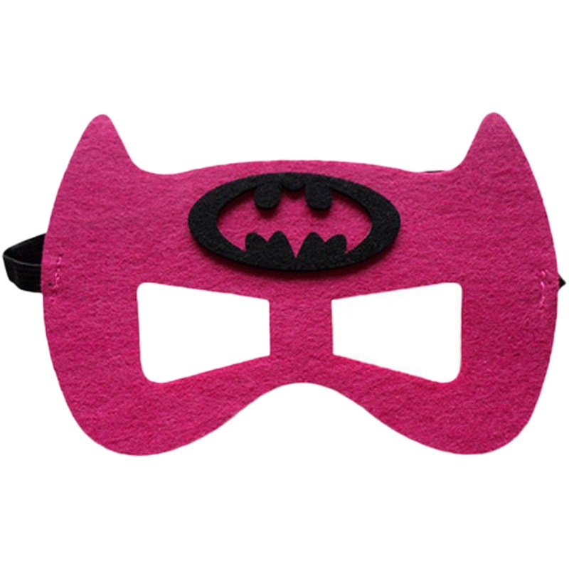 Máscara de Spider-Man al por mayor máscara de fieltro máscara de ojo monocromo máscara de ojo de fieltro varias formas de dibujos animados