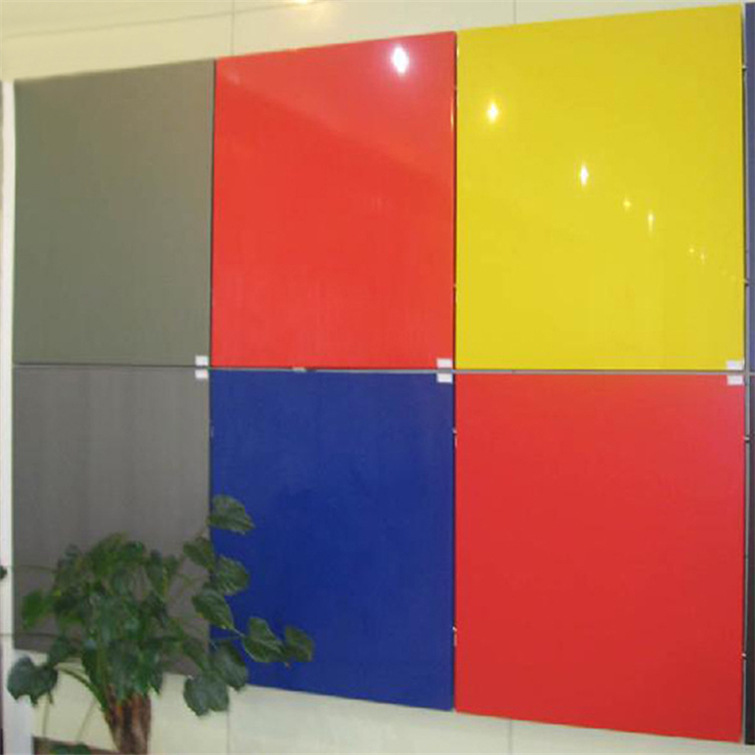 阳极氧化彩色铝板 滚涂彩色铝板0.7mm厚 灰色铝板0.5mm厚 氧化黑