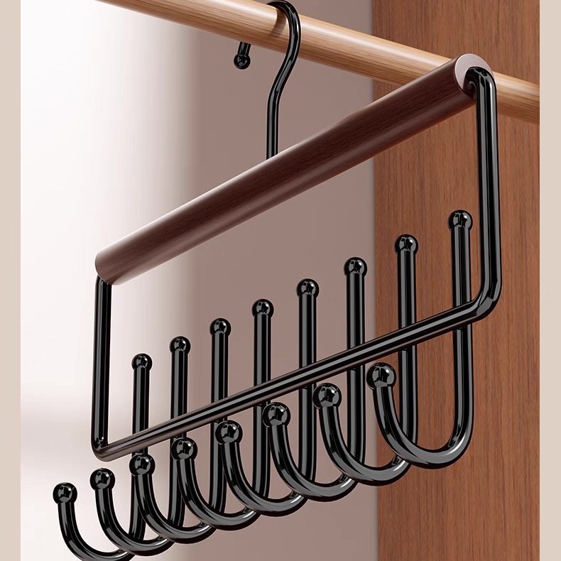 Percha de honda Dormitorio doméstico multifuncional Ropa interior Chaleco Colgante Ahorro de espacio Gancho antideslizante sin costuras