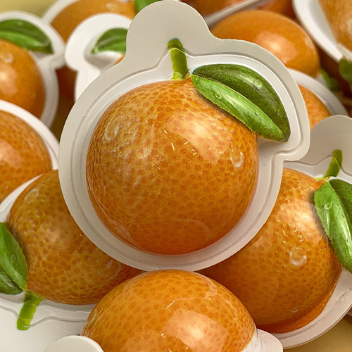 Creative 3D Rock Candy Kumquat Independent Packaging Tianshan Snow Kumquat Dry Sour and Sweet Appetizing Dried Fruit Candy Children's Snack