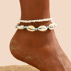 Ankle bracelet, organic set, European style, suitable for import, boho style, wholesale