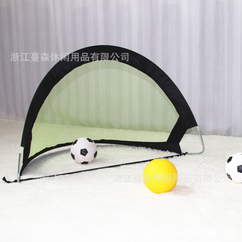 亚马逊爆款户外运动可折叠便携式简易足球门球网训练可移动小球门