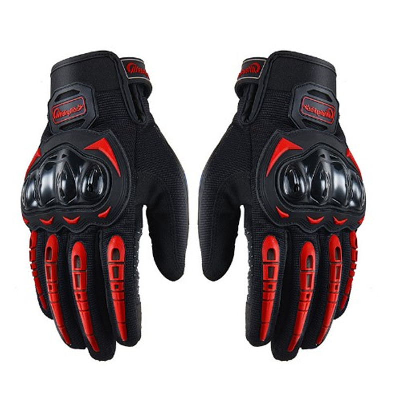 Guantes de montar en motocicleta pantalla táctil guantes de carreras de verano al aire libre Knight guantes de motocicleta resistentes a caídas Four Seasons Universal