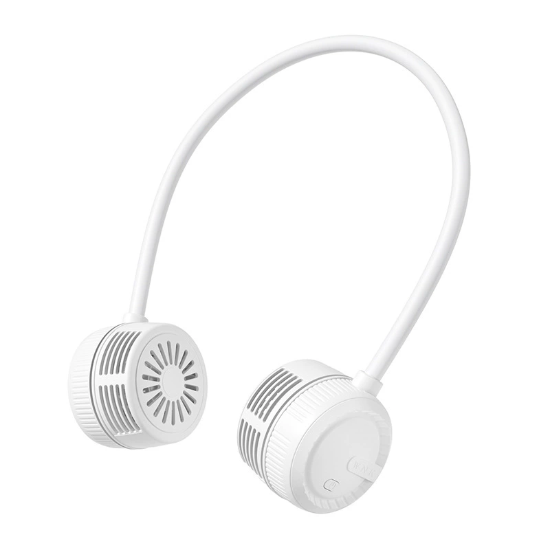 Small folding handheld travel air fan