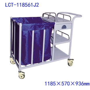 Hospital ward nursing car Steel plastic three-layer quilt car nurse morning nursing car cleaning car dirty clothes car