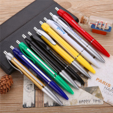 宣传按动拉画笔创意拉纸笔画卷纸拉杆笔旗帜圆珠笔外贸出口商务